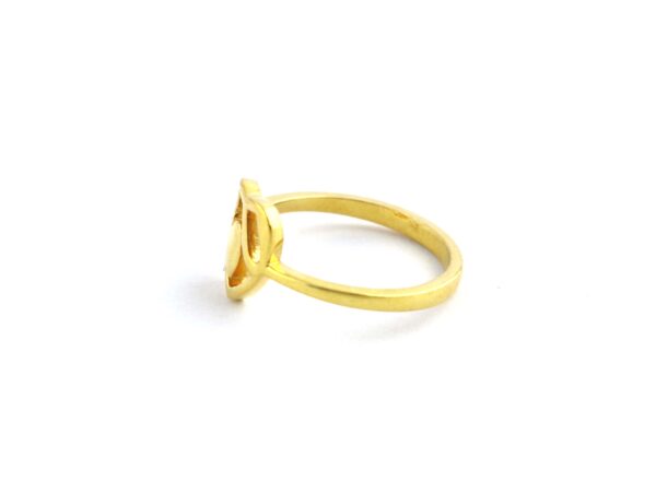 14k Solid Gold Heart Shape Ring For Love - Image 4