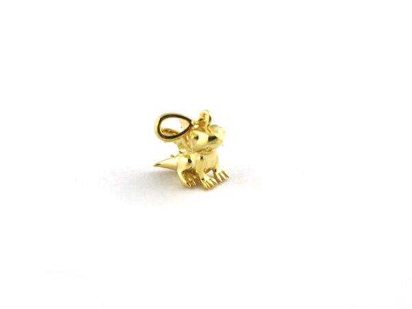 Dragonfly Charm 18k Yellow Gold Animal Lover Pendant Necklace - Image 12